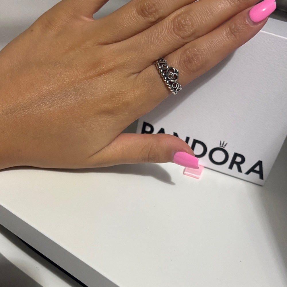Pandora princess tiara ring